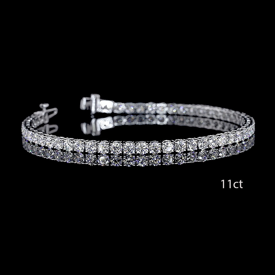 Lab Grown Diamond Tennis Bracelet