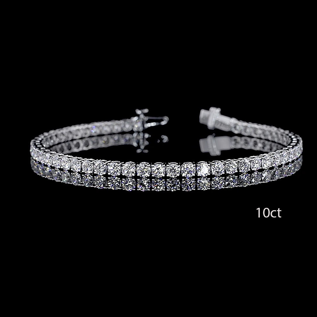 Classic Lab Grown Diamond Tennis Bracelet