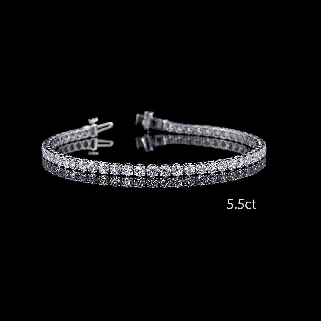 Classic Lab Diamond Tennis Bracelet