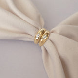 Cloud Dome Ring in gold from Take Two Jewelry