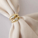 Cloud Dome Ring in gold from Take Two Jewelry