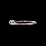 Lab Grown Pink Diamond Tennis Bracelet