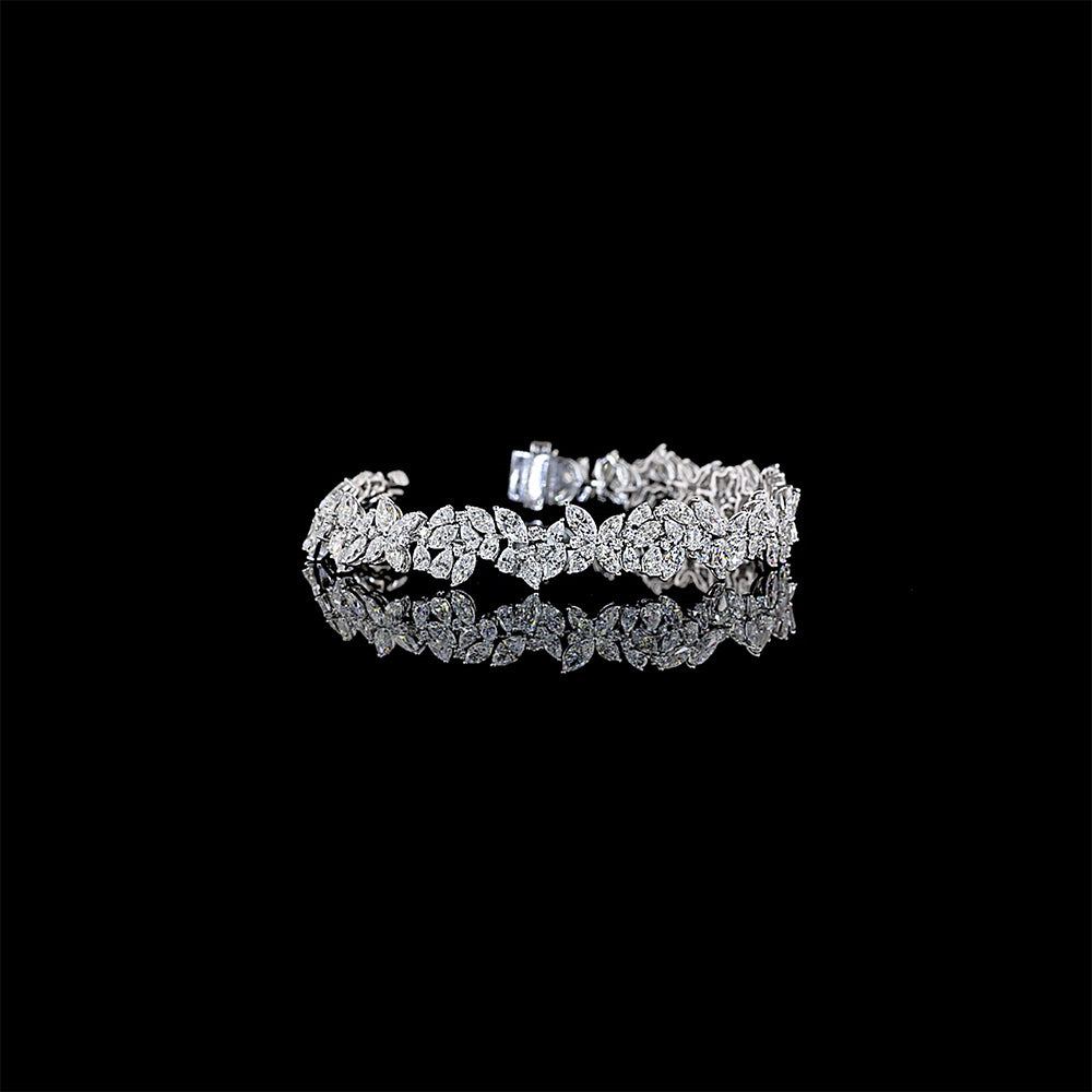 Late Summer Mixed Diamond Tennis Bracelet