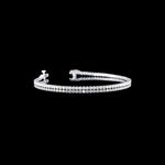 Mini Lab Diamond Tennis Bracelet