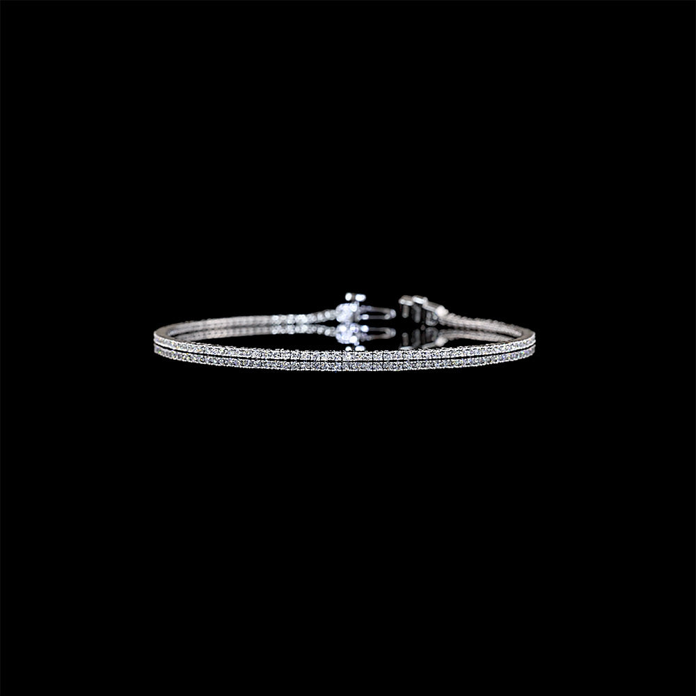 Perfect Mini Diamond Tennis Bracelet 1ct