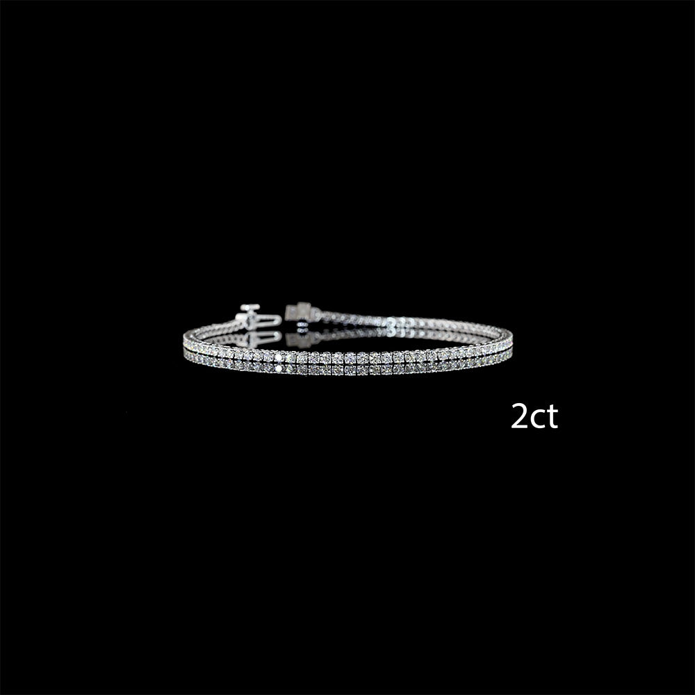 Classic Lab Diamond Tennis Bracelet