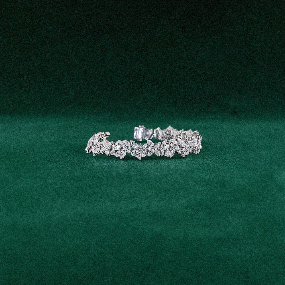 Late Summer Mixed Diamond Tennis Bracelet