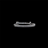 Adjustable Mini Diamond Tennis Bracelet