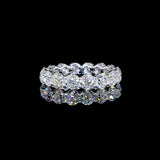 Old European Cut Diamond Eternity Band