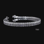 Lab Grown Diamond Tennis Bracelet Video